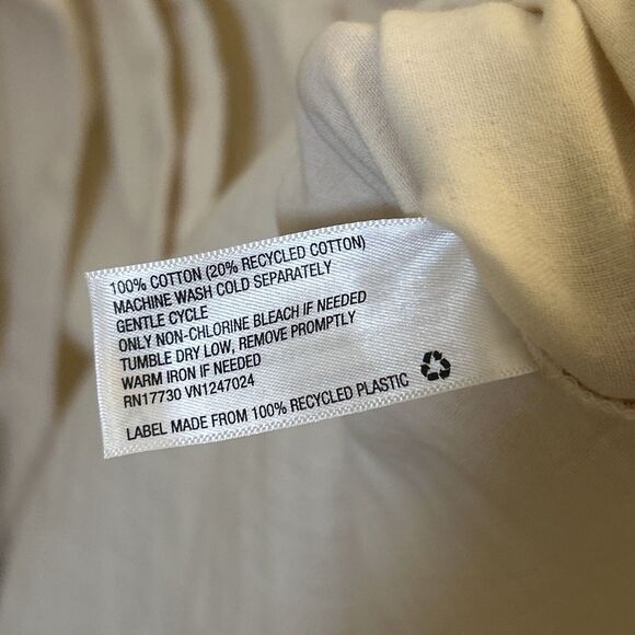 NWT Universal Threads Belted Long Sleeve Maxi Dress White Sand Size 2XL - Picture 4 of 16